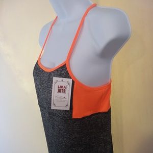 Lida athletic tank top.